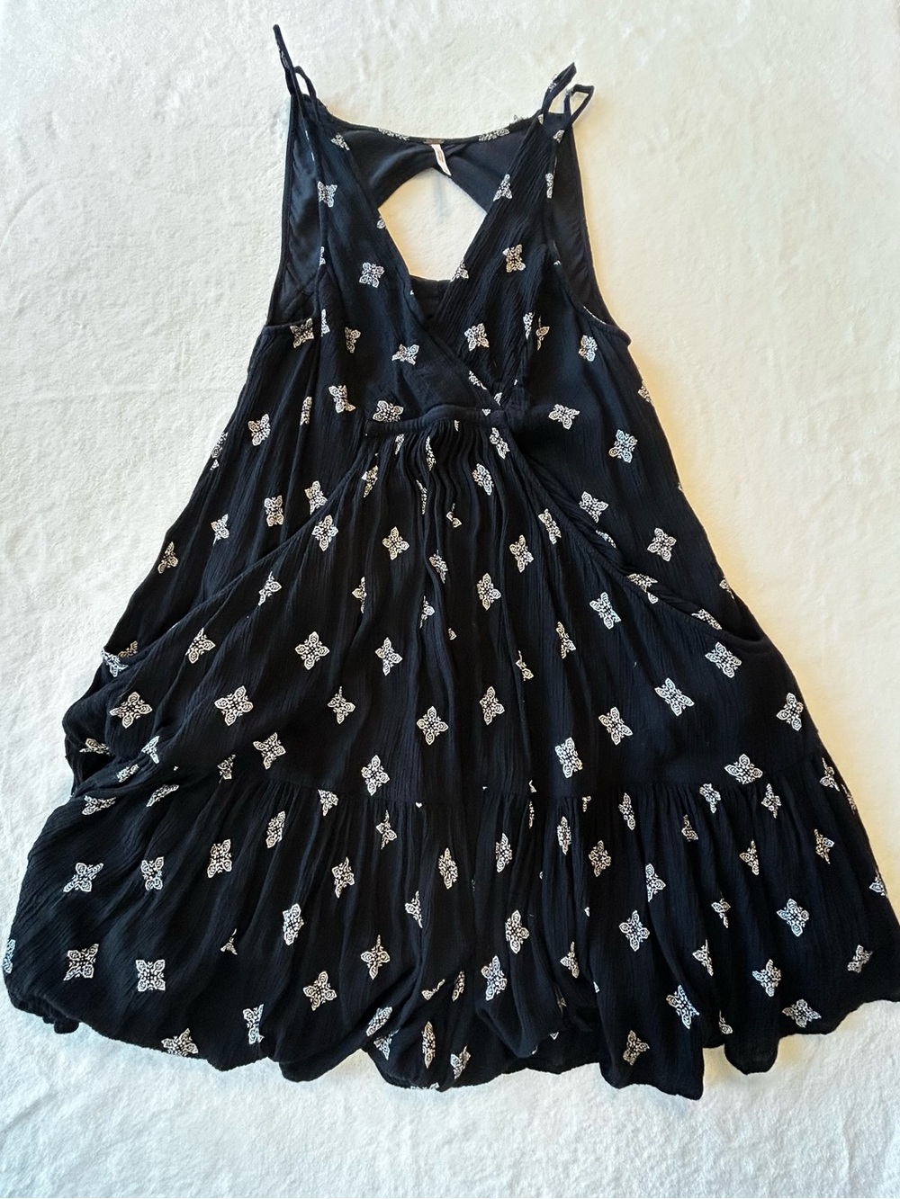 Free People Black Women’s Dress Size XS Coquette Girl Boho